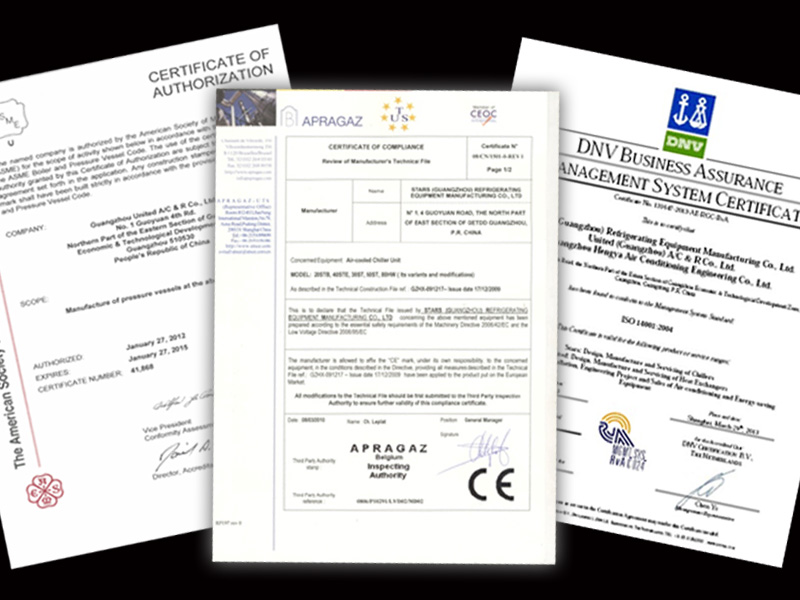 H.Stars Group Certificates