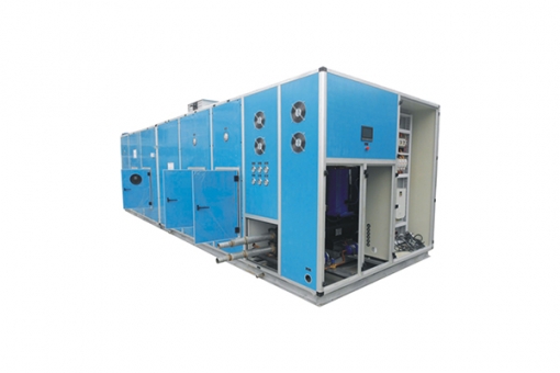 unidade de tratamento de ar de recuperação de calor para fábrica e hospital 