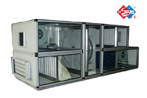 Unidades de manuseio de ar com dispositivo de recuperação de calor rotativo 