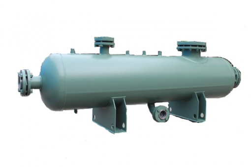 Tanque de receptor líquido de alta pressão vertical e horizontal no sistema de refrigeração 