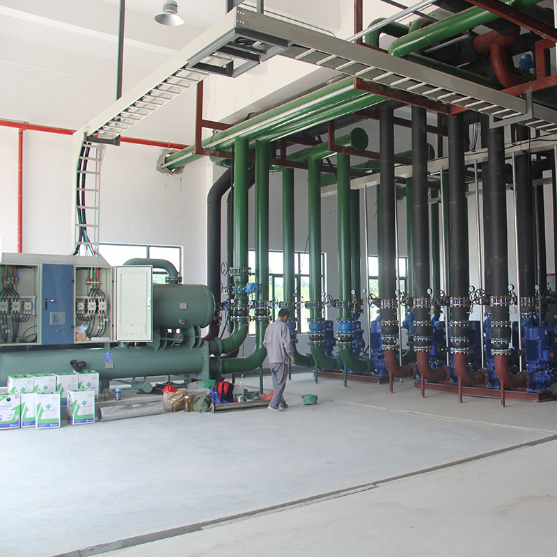 unidade de refrigeração de parafuso tipo inundada para a linha de produção do grupo datwyler